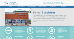 Desktop Screenshot of hunterdonfamilydentalnj.com